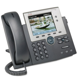 Téléphone VoIP Cisco Unified 7945G avec Écran TFT 5" - PoE 2 lignes