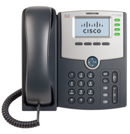 Téléphone VoIP Cisco Small Business PRO SPA504G avec Écran LCD - PoE 4 lignes