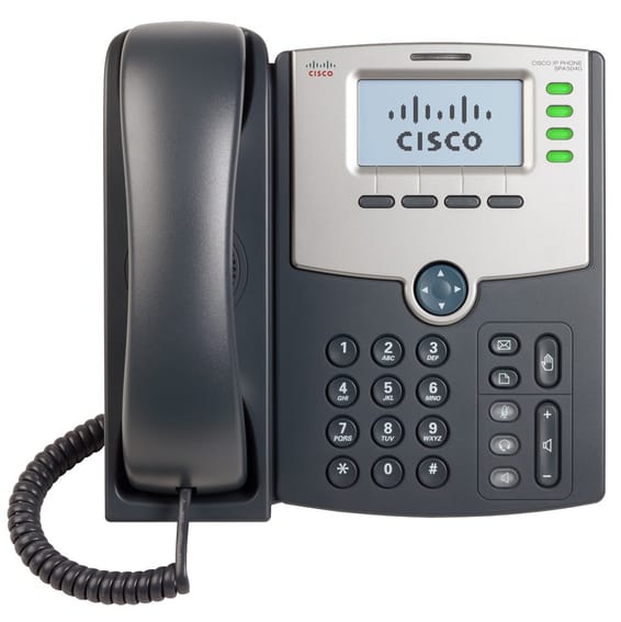 Téléphone VoIP Cisco Small Business PRO SPA504G avec Écran LCD - PoE 4 lignes