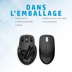 Souris sans fil Bluetooth multi-périphériques HP 435 (3B4Q5AA) — image 8