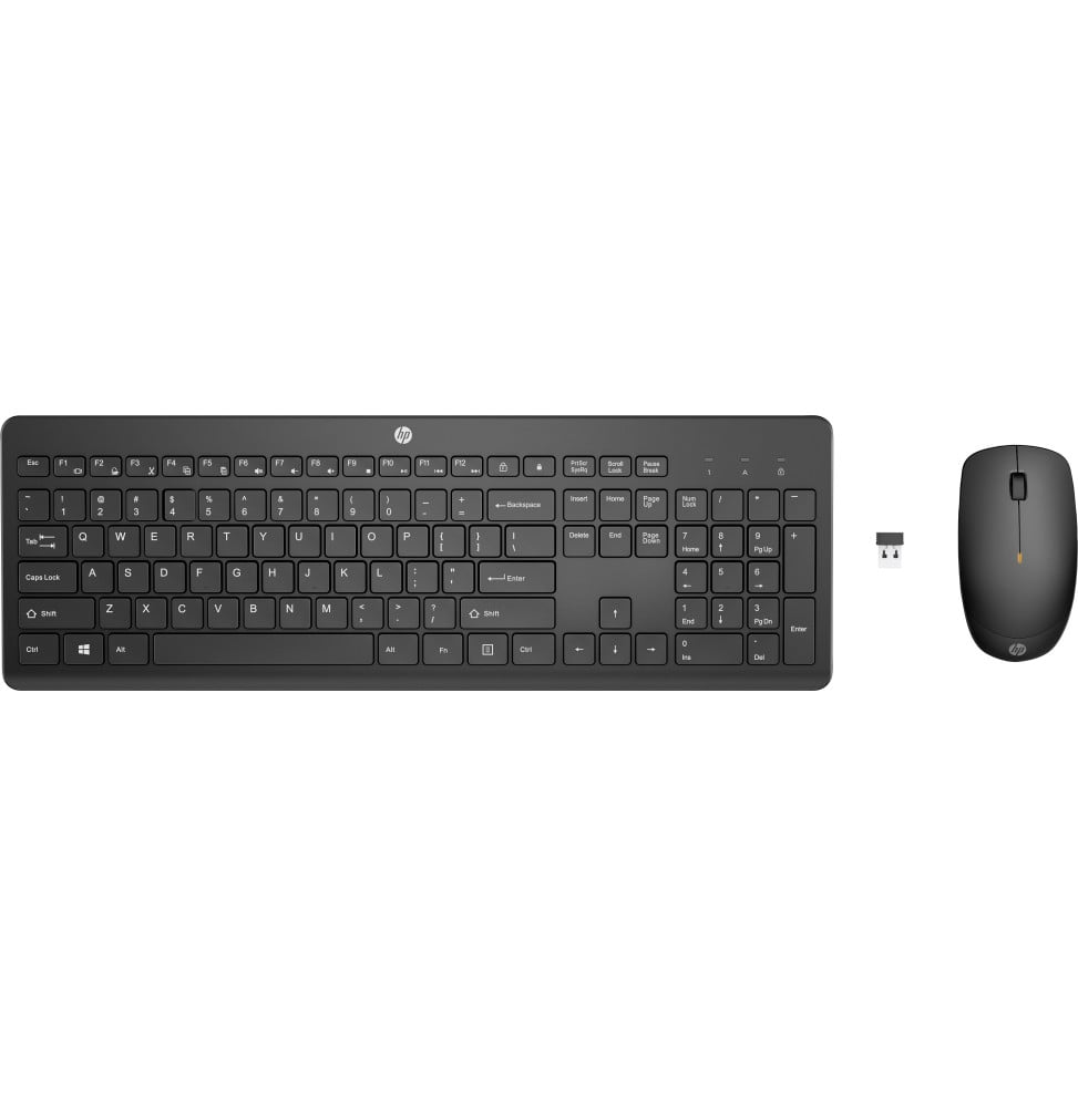 Ensemble Clavier et souris sans fil Dell KM5221W / Noir