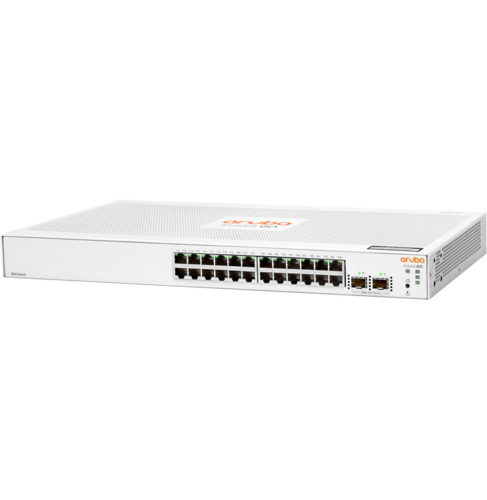 Commutateur Administrable Aruba Instant On 1830 24G 2SFP (JL812A)