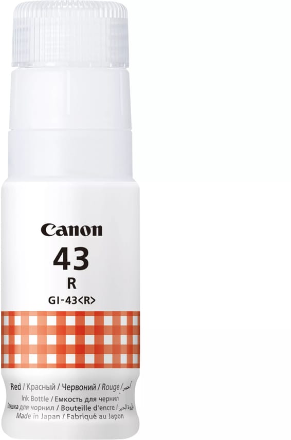 Canon GI-43R Red - Bouteille d'encre Canon d'origine (4716C001AA)