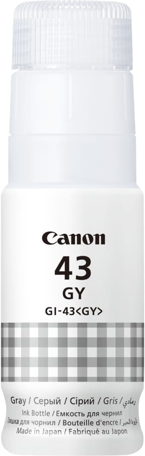 Canon GI-43GY Gris - Bouteille d'encre Canon d'origine (4707C001AB)
