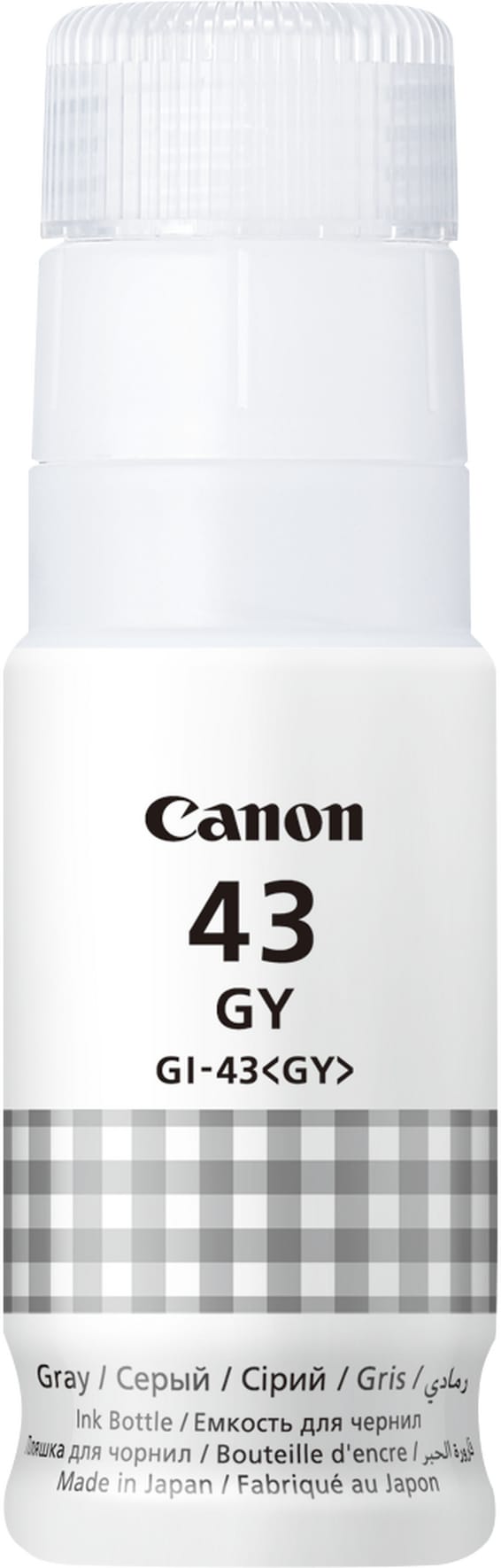 Canon GI-43GY Gris - Bouteille d'encre Canon d'origine (4707C001AB)
