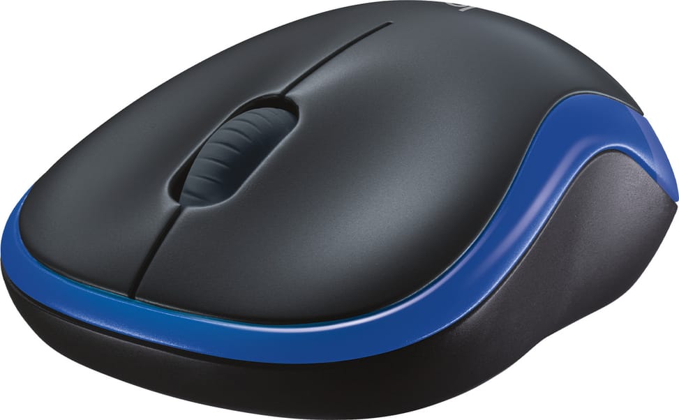 Souris sans fil Logitech M185 bleue (910-002239)