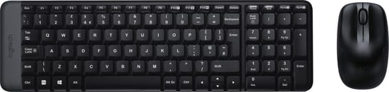 Clavier et souris sans fil Logitech MK220 - AZERTY (920-008318)