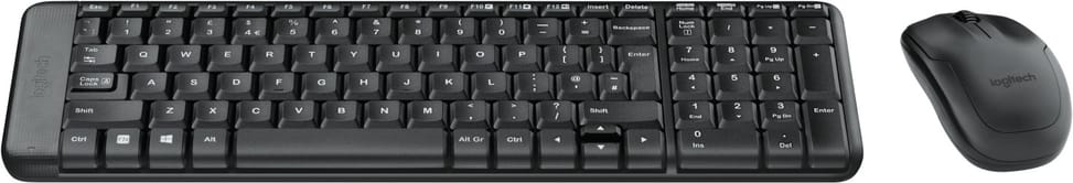 طقم لوحة مفاتيح وفأرة لاسلكي Logitech MK220 - AZERTY (920-008318) — صورة 2