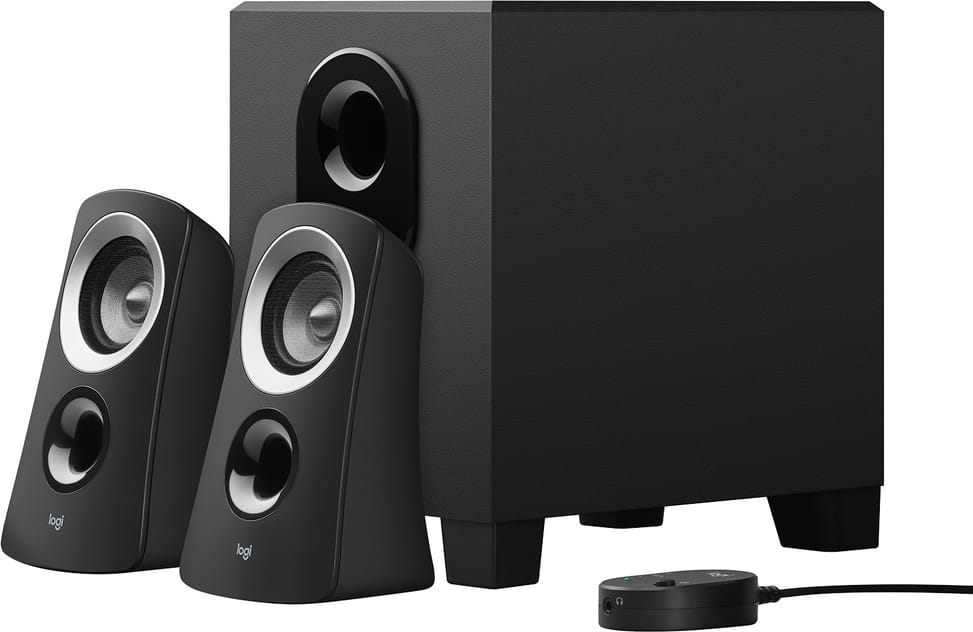 Logitech Speaker System Z313 - 2.1 Stéréo - 25 Watts Jack 3,5mm
