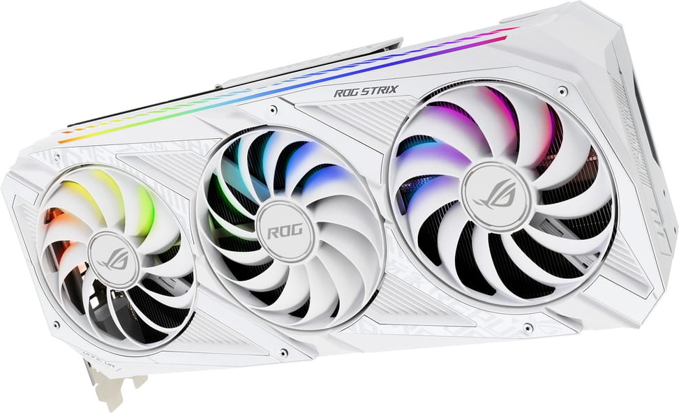 Carte graphique RTX 3080 ROG-STRIX-O10G-BLANC-V2 (90YV0FAA-M0NM00)