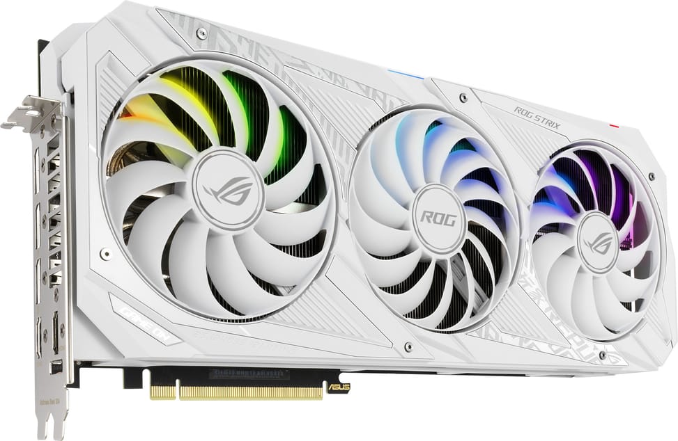 Carte graphique RTX 3080 ROG-STRIX-O10G-BLANC-V2 (90YV0FAA-M0NM00)