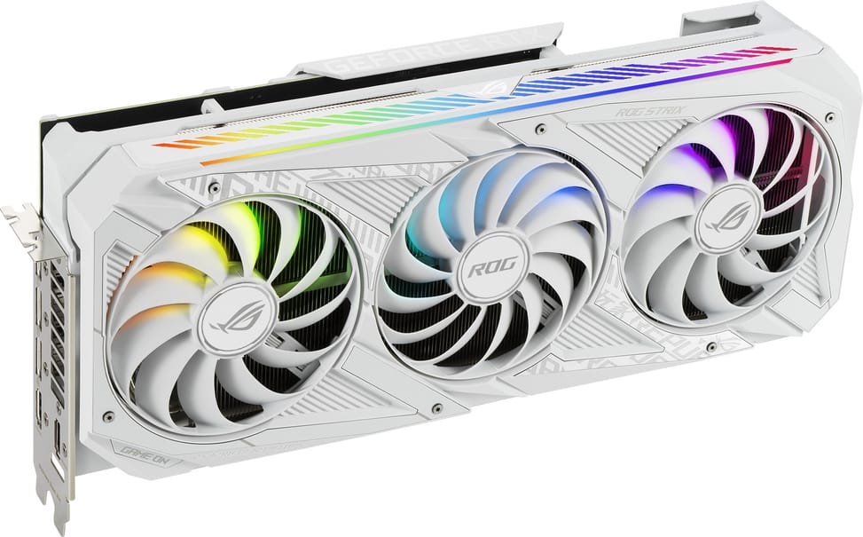 Carte graphique RTX 3080 ROG-STRIX-O10G-BLANC-V2 (90YV0FAA-M0NM00)