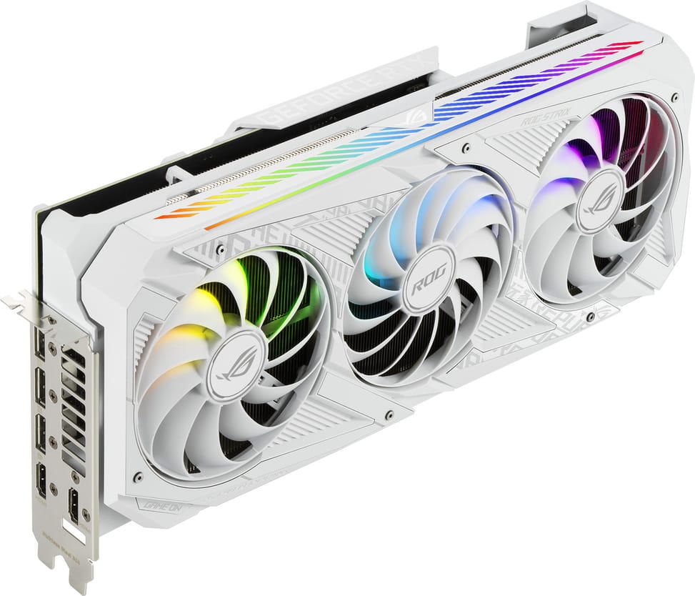 Carte graphique RTX 3080 ROG-STRIX-O10G-BLANC-V2 (90YV0FAA-M0NM00)