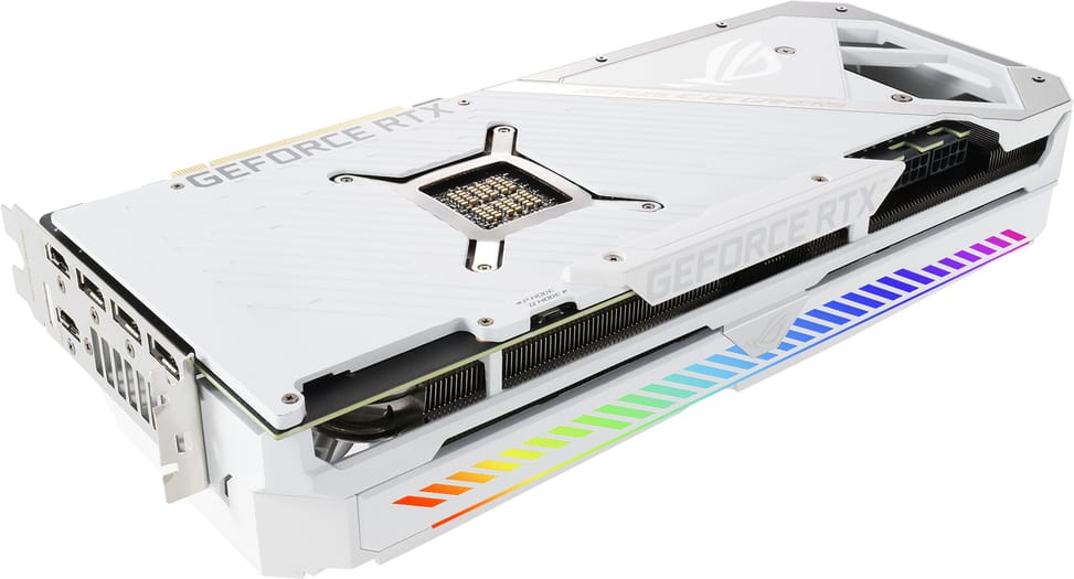 Carte graphique RTX 3080 ROG-STRIX-O10G-BLANC-V2 (90YV0FAA-M0NM00)