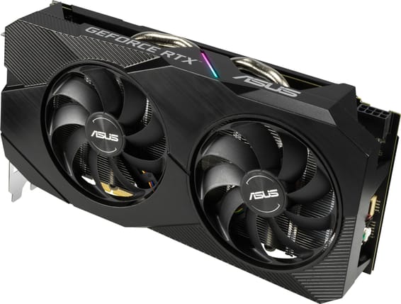 Carte graphique ASUS Dual GeForce RTX 2060 EVO OC Edition (90YV0CH7-M0NA00)