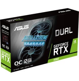 Carte graphique ASUS Dual GeForce RTX 2060 EVO OC Edition (90YV0CH7-M0NA00)