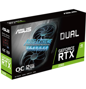 Carte graphique ASUS Dual GeForce RTX 2060 EVO OC Edition (90YV0CH7-M0NA00)