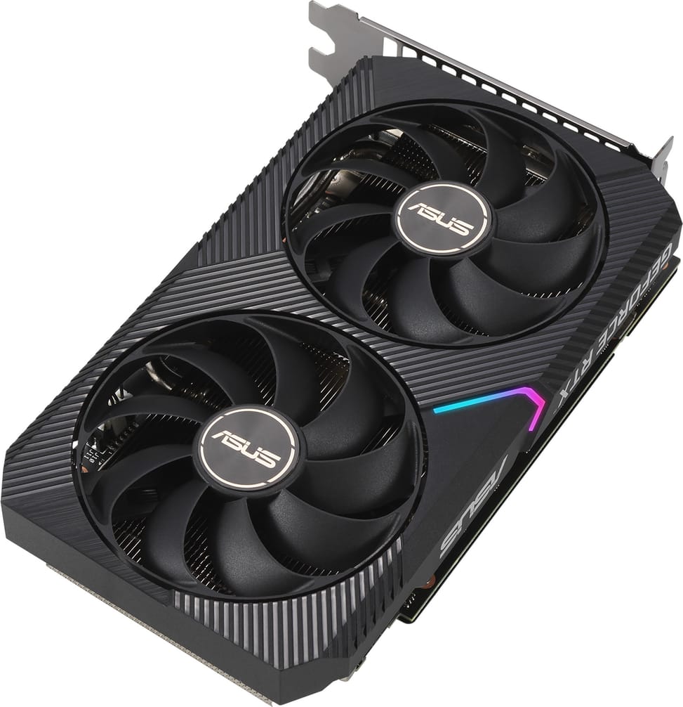 Carte Graphique ASUS Dual GeForce RTX™ 3060 V2 OC Edition (90YV0GB2-M0NA10)