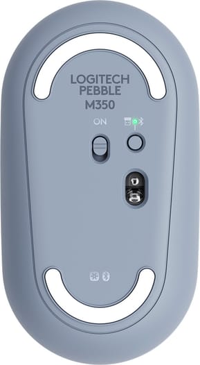 Souris sans fil Bluetooth Logitech Pebble M350 Bleu gris (910-005719) — image 4