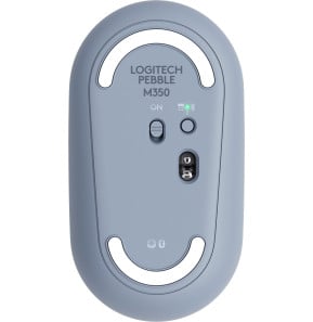 Souris sans fil Logitech Pebble M350 Bleu gris (910-005719)