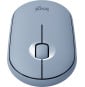 Souris sans fil Logitech Pebble M350 Bleu gris (910-005719)