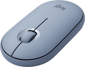 Souris sans fil Bluetooth Logitech Pebble M350 Bleu gris (910-005719) — image 2