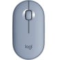 Souris sans fil Logitech Pebble M350 Bleu gris (910-005719)