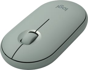 Souris sans fil Bluetooth Logitech Pebble M350 Eucalyptus (910-005720) — image 2