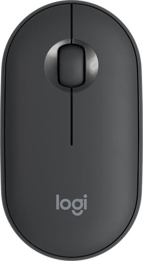 Souris sans fil Bluetooth Logitech Pebble M350 Graphite (910-005718)