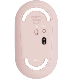 Souris sans fil Logitech Pebble M350 Rose (910-005717)