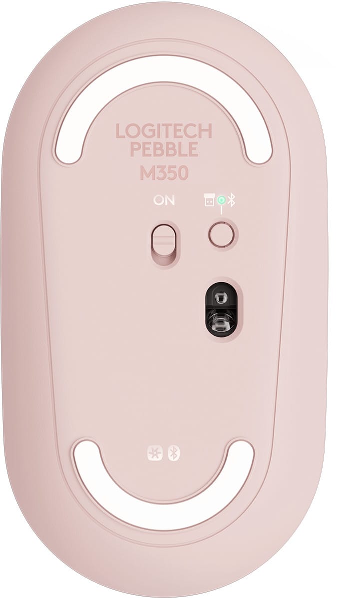 Souris sans fil Logitech Pebble M350 Rose (910-005717)