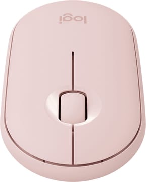 Souris sans fil Bluetooth Logitech Pebble M350 Rose (910-005717) — image 3