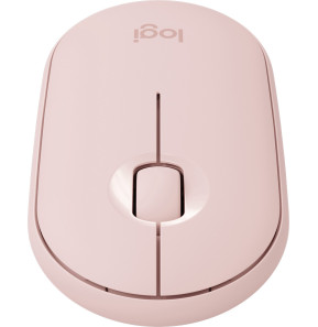 Souris sans fil Logitech Pebble M350 Rose (910-005717)