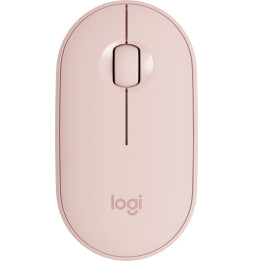 Souris sans fil Logitech Pebble M350 Rose (910-005717)