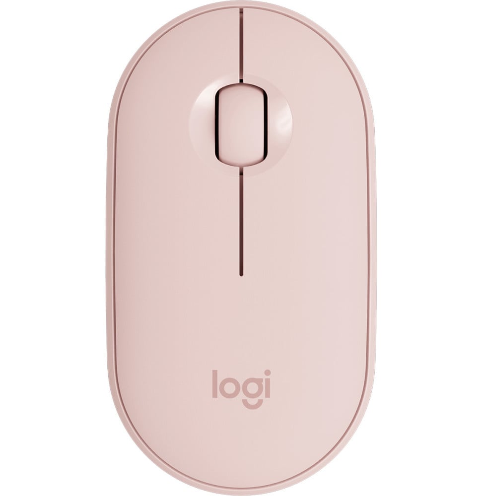 Souris sans fil Logitech Pebble M350 Rose (910-005717)