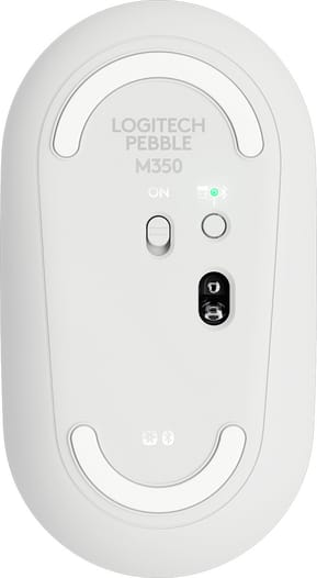 Souris sans fil Bluetooth Logitech Pebble M350 Blanc cassé (910-005716) — image 4