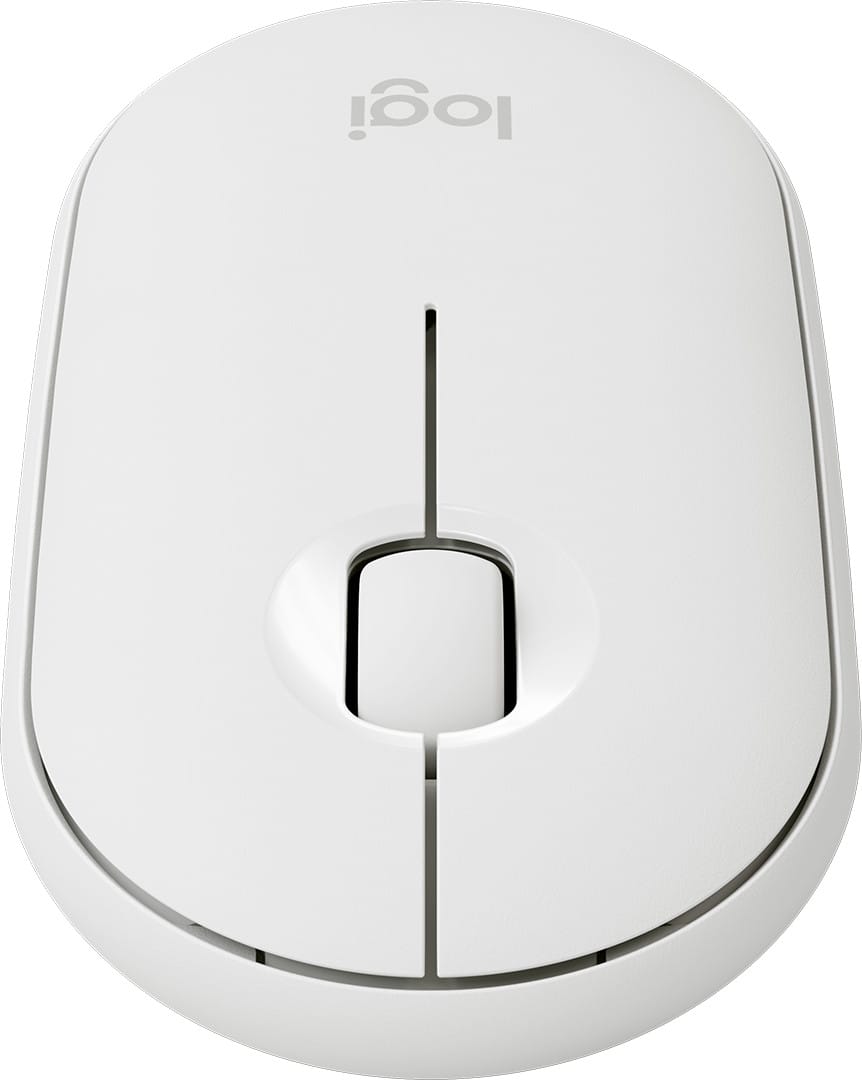 Souris sans fil Logitech Pebble M350 Blanc cassé (910-005716)