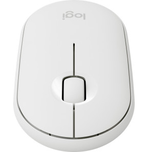 Souris sans fil Logitech Pebble M350 Blanc cassé (910-005716)
