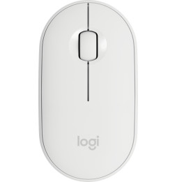 Souris sans fil Logitech Pebble M350 Blanc cassé (910-005716)