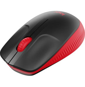 Souris sans fil Logitech M190 Rouge (910-005908)