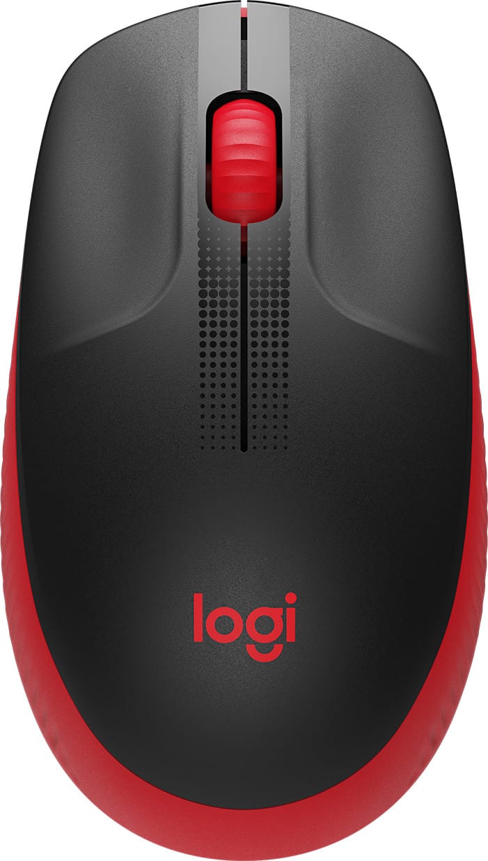 Logitech M190 Wireless Mouse Red (910-005908) — image 1