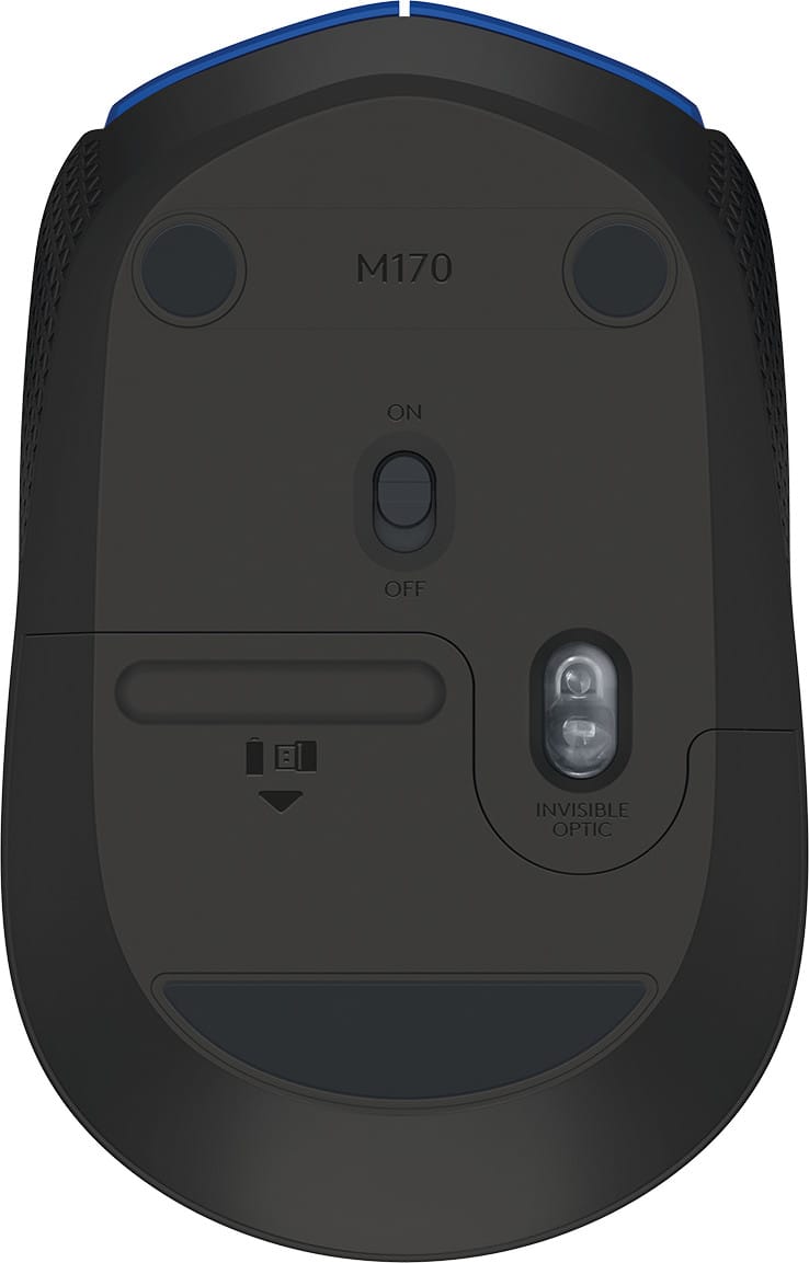 Logitech M171 Wireless Mouse Blue Black (910-004640) — image 4