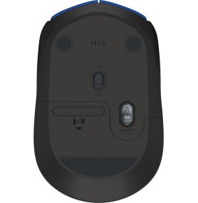 Souris sans fil Logitech M171 Bleu Noir (910-004640)