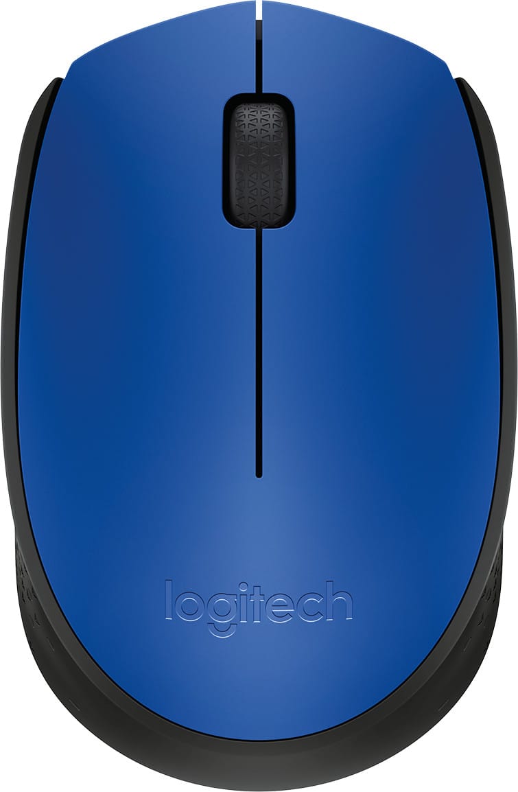 Logitech M171 Wireless Mouse Blue Black (910-004640) — image 1