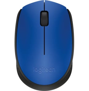 Souris sans fil Logitech M171 Bleu Noir (910-004640)