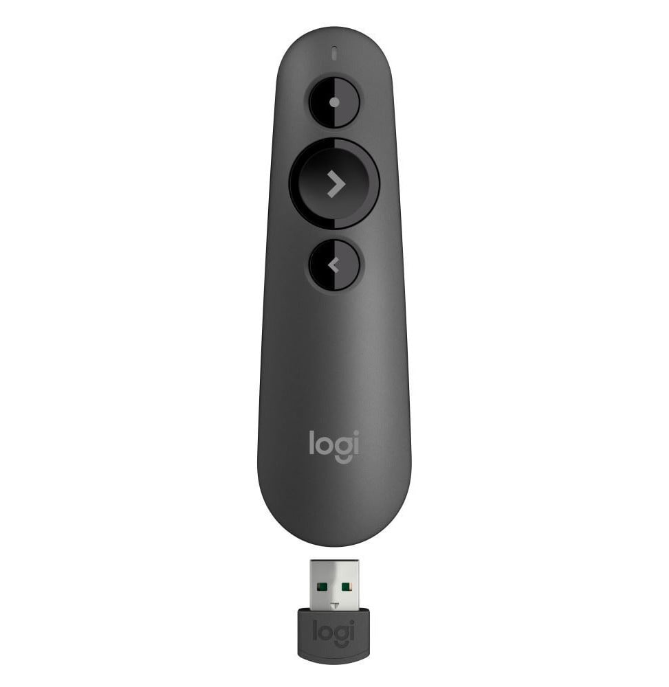 Logitech Wireless Presenter R500 - Télécommande de présentation Graphite