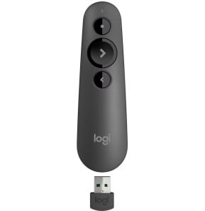 Logitech Wireless Presenter R500 - Télécommande de présentation Graphite
