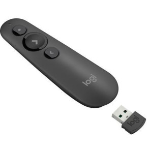 Logitech Wireless Presenter R500 - Télécommande de présentation Graphite
