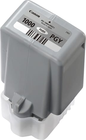 Canon PFI-1000PGY Gris Photo - Cartouche d'encre Canon d'origine (0553C001AA) — image 2
