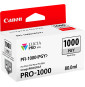 Canon PFI-1000PGY Gris Photo - Cartouche d'encre Canon d'origine (0553C001AA)